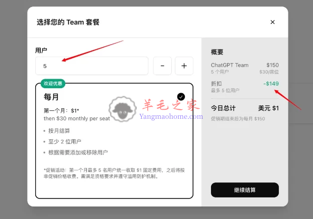 国内1美元开通ChatGPT Team 和 取消订阅 ChatGPT Team的教程